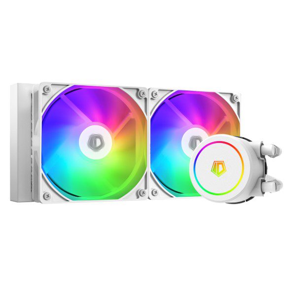 ID Cooling Liquid Cooler FX240 ARGB AIO 240mm White ID Cooling Liquid Cooler FX240 ARGB AIO 240mm White